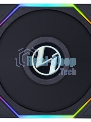 Вентилятор для корпуса Lian-Li Uni Fan TL Wireless LCD 120 LCD Reverse ARGB 120х124.5x28 черный 4-pin 31дБ (G99.12RTLLCD1W1B.R0) Ret