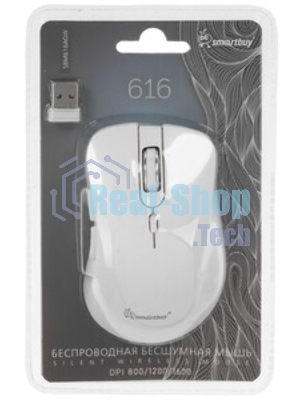 Мышь беспроводная Smartbuy (SBM616AGW) 616AG белый