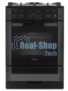 Плита газовая Gefest ПГ 6500-02 0115 черный, конфорок 4 шт, духовка 52 л, 60 см x 85 см x 60 см