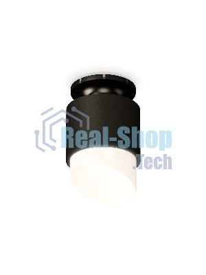Светильник Ambrella Light XS7511066 SBK/PBK/FR черный песок/черный полированный/белый матовый MR16 GU5.3 (N7926, C7511, N7175)