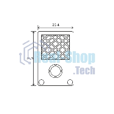 Slim Magnetic Заглушка для шинопровода (2 шт.) 85089/00