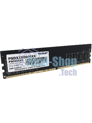 Оперативная память Patriot Signature, DDR4, 16GB (1x16 GB), 2666 MHz, CL19, DIMM