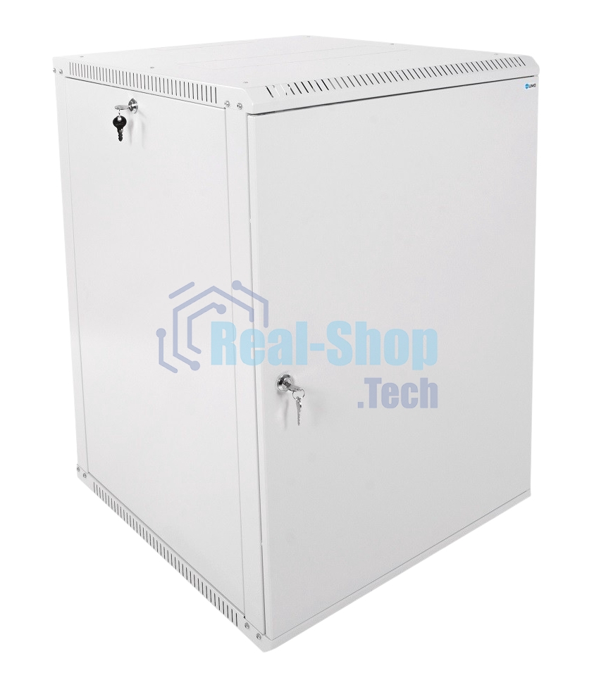 Шкаф телеком. настенный разборный 15U (600х650) дверь металл (ШРН-Э-15.650.1) (1 коробка)