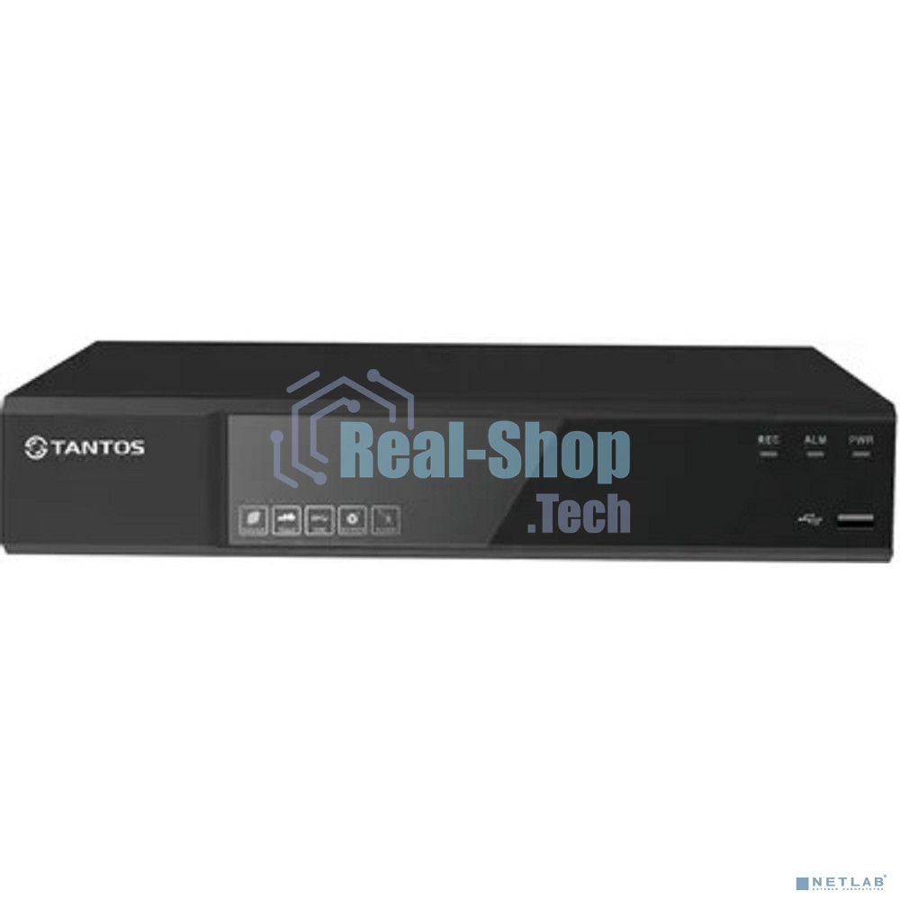 Сетевой 8 канальный регистратор Tantos TSr-NV08154 для IP камер