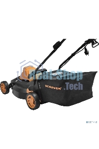 Газонокосилка CARVER LME-1437 эл. 1400Вт ширина 37см рег.высоты травосборник 35л