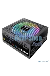 Блок питания Thermaltake Toughpower iRGb PLUS 750W RTL (PS-TPI-0750F3FDGE-1), 750Вт, 80 PLUS Gold, 140мм, модульный, черный