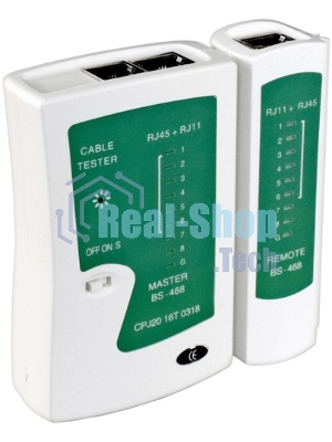 Сетевой тестер EXEGATE EX271121RUS LT-007 Exegate для RJ-45/RJ-11/RJ-12 EX271121RUS