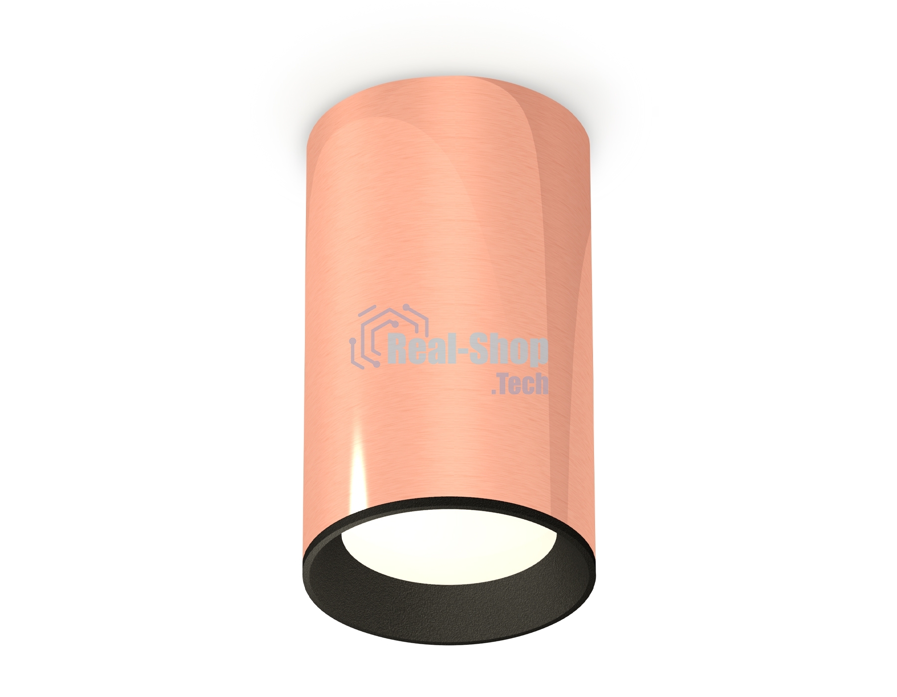 Светильник Ambrella Light XS6326002 PPG/SBK золото розовое полированное/черный песок MR16 GU5.3 (C6326, N6102)