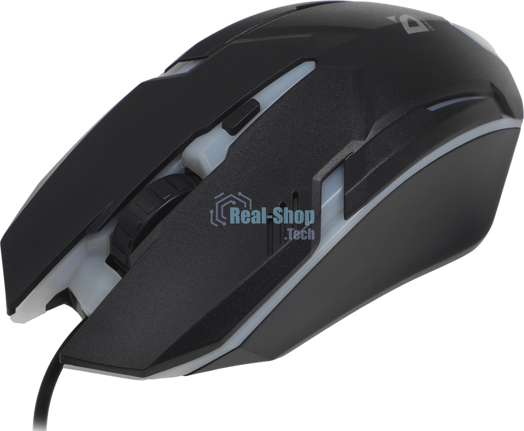 Мышь проводная Defender Cyber MB-560L черный, 1200 dpi, USB, кнопки - 3