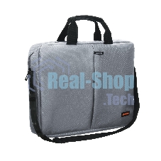 Сумка для ноутбука ExeGate Office F1590 Grey, серая, полиэстер, для ноутбуков до 15.6