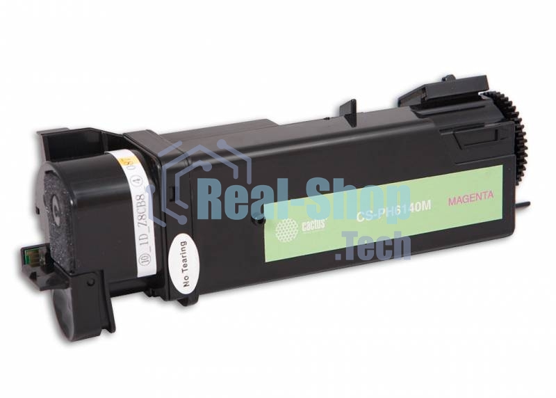 Картридж лазерный Cactus CS-PH6140M (106R01482) пурпурный (2000 стр.) для Xerox 6140