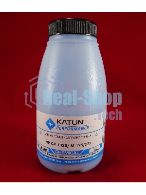 Тонер HP CP 1025/M 175/275 Cyan, химический (фл.25г.) Katun фас. Россия