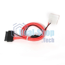 Кабель Gembird/Cablexpert Combo miniSATA, molex+SATA/miniSATA, 6pin+7pin, (длина инт-35 см, пит-30 см)