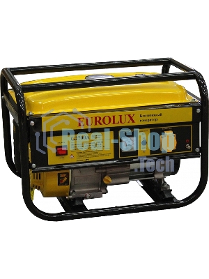Электрогенератор бензиновый Eurolux G2700A, 2.2 кВт, 76 дБ, 35 кг