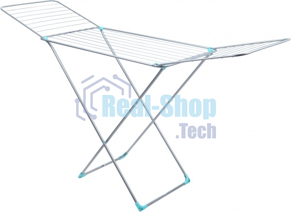 Сушилка для белья НИКА СБ2/С серебро, напольная,складная 20 м