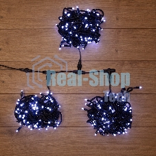 Гирлянда Neon-night LED ClipLight 24V, 3 нити по 20 м, свечение с динамикой, цвет диодов белый