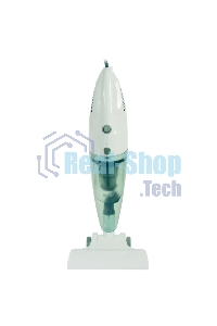 Пылесос вертикальный/ручной Mystery MVC-1127 белый, питание от сети, 800 Вт, уборка сухая, пылесборник 1.5 л