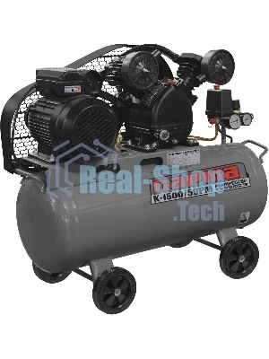 Компрессор поршневой Парма K-1500/50РМ масляный 202л/мин 50л 1500Вт серый/черный