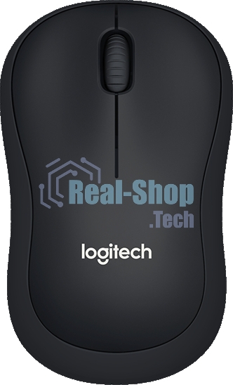 Мышь беспроводная Logitech B220 Silent черный, 1000 dpi, радиоканал, USB, кнопки - 3