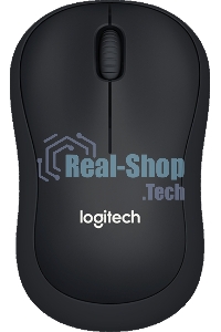 Мышь беспроводная Logitech B220 Silent черный, 1000 dpi, радиоканал, USB, кнопки - 3