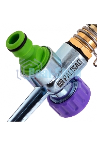 Разбрызгиватель латунный Palisad импульсный, с регулировкой угла горизонт. распыления до 26 м