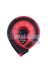 Рулетка геодезическая Matrix 50 м х 15 мм, закр. корп., фибергласс. лента, двухст. шкала, PRO