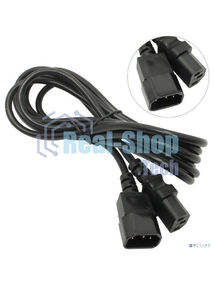 Кабель монитор-компьютер (UPS->уст-во) ExeGate Special EC-3S (С13->С14) 3x0.75, CCA, 3м