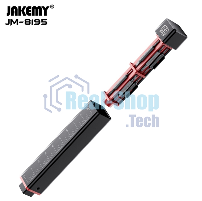 Компактная Отвертка со сменными насадками Jakemy JM-8195 20 в 1