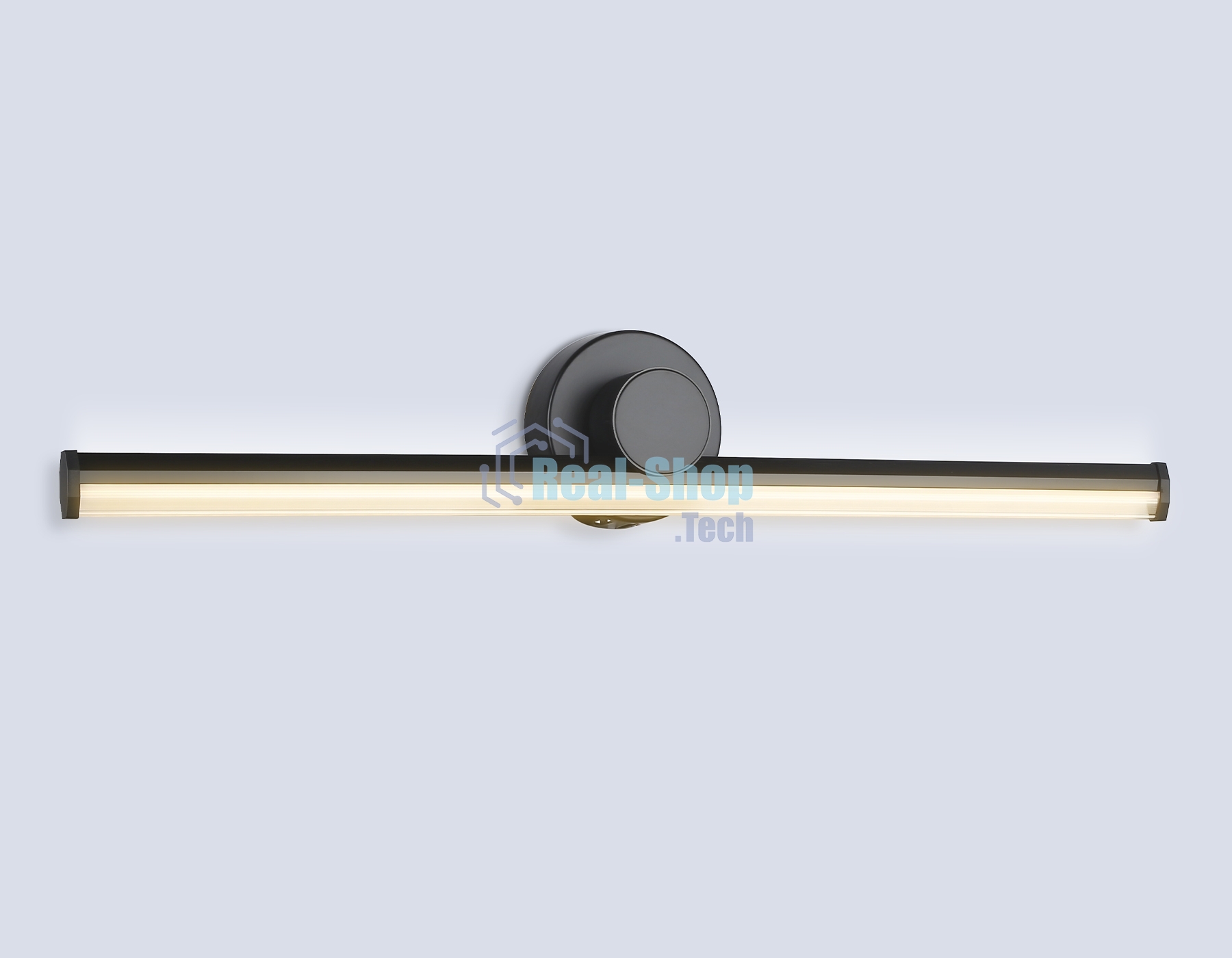 Светильник Ambrella light FL6102 BK черный 14W 3000K-6400K 605*100*60