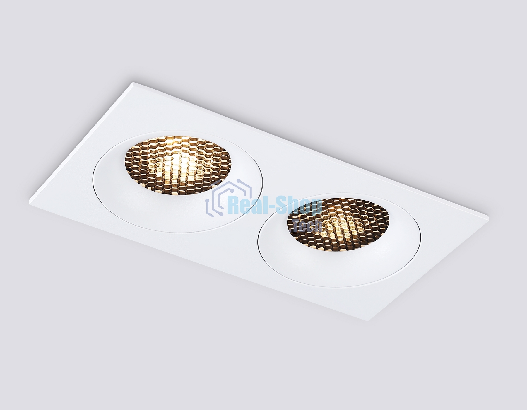 Светильник встраиваемый Ambrella light TN102731/2 WH белый GU5.3 175*92*23