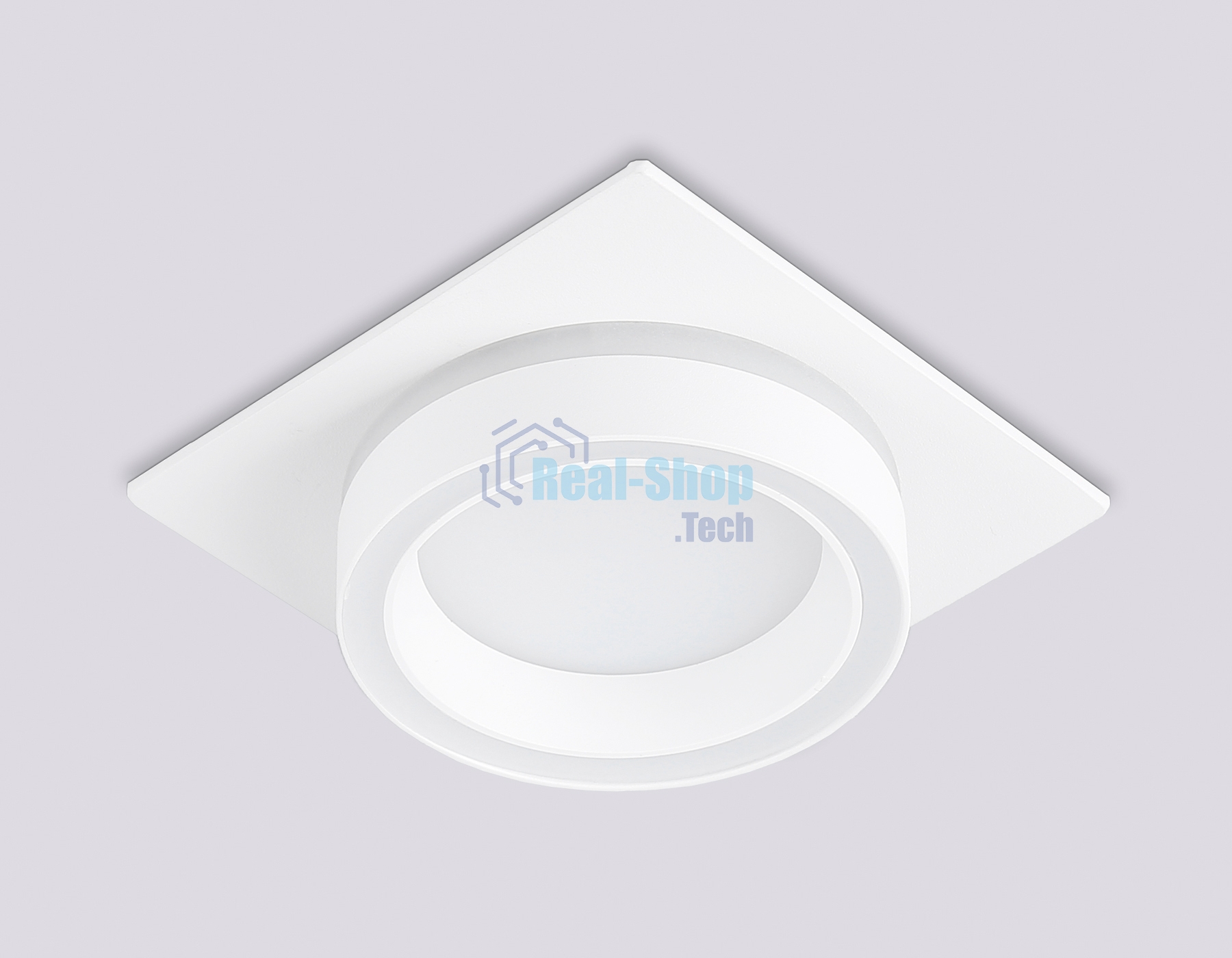 Светильник Ambrella light TN52421 WH/FR белый/белый матовый GX53 max 12W 105*105*45