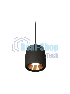 Светильник Ambrella Light XP1142001 SBK/PYG черный песок/золото желтое полированное MR16 GU5.3 (A2311, C1142, N7034)