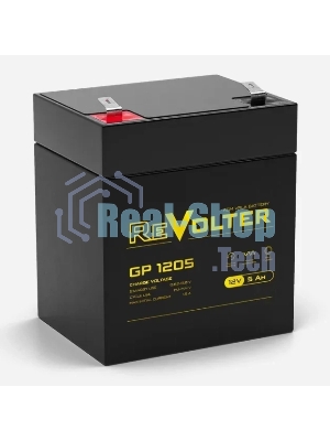 Аккумулятор 12В 5А.ч REVOLTER GP 1205