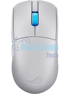 Мышь ASUS ROG ROG HARPE II ACE, 48g, Wired, 2.4GHz RF, Bluetooth 5.1, 442K DPI sensor, 5 Prograммable Buttons, White