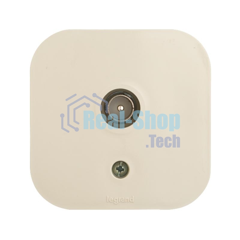 Розетка телевизионная TV Legrand 782245 (Слоновая кость)