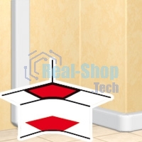 Угол внутренний Legrand 010602 Угол внутренний, переменный от 80° до 100°, для кабель-канала 80х50мм