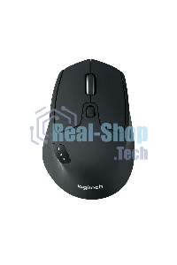 Мышь беспроводная Logitech M720 Triathlon черный, 1000 dpi, радиоканал, Bluetooth, USB, кнопки - 8