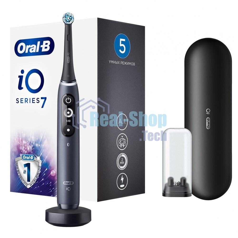Зубная щетка электрическая Oral-B iO Series 7 Onyx черный