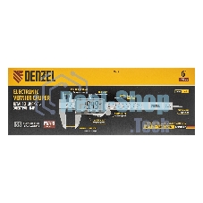 Штангенциркуль Denzel 150 мм, электронный, большой дисплей, с глубиномером