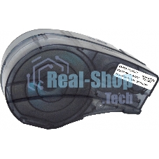 Картридж ленточный Cactus CS-M21-750595WT черный шрифт, белый фон (19.1 мм, 6.4 м) для Brady BMP21-PLUS, BMP21-LAB