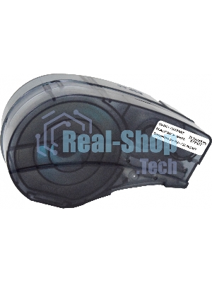 Картридж ленточный Cactus CS-M21-750595WT черный шрифт, белый фон (19.1 мм, 6.4 м) для Brady BMP21-PLUS, BMP21-LAB