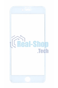Защитное стекло 4D для Apple iPhone 6/6S Plus белый
