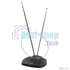 Антенна телевизионная Hyundai H-TAI120 3дБ пассивная черный