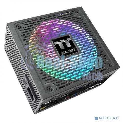 Блок питания Thermaltake Toughpower iRGb PLUS 750W RTL (PS-TPI-0750F3FDGE-1), 750Вт, 80 PLUS Gold, 140мм, модульный, черный