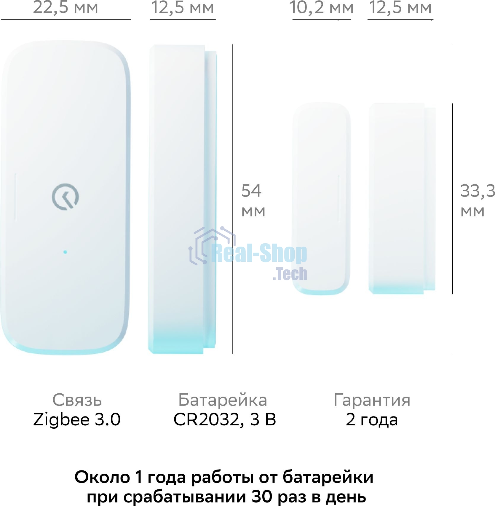 Умный датчик открытия СБЕР/SBER (SBDV-00030) 