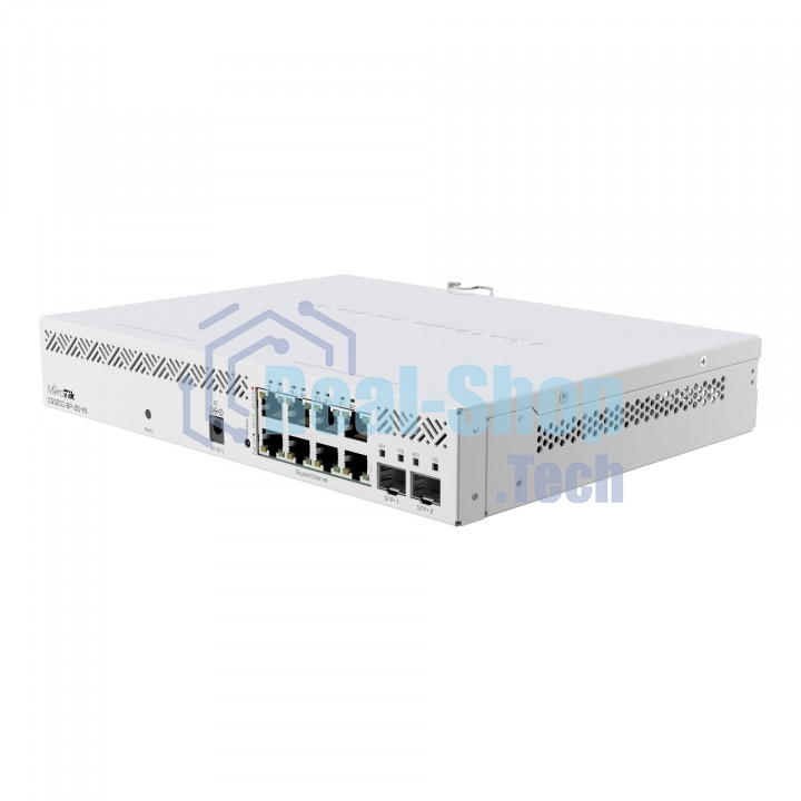 Коммутатор MikroTik CSS610-8P-2S+IN PoE-коммутатор, 8х 1G RJ45, 2х SFP+, раздача PoE 140 Вт, SwitchOS Lite
