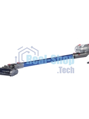 Пылесос вертикальный BQ VCA0102H серый/синий, питание от аккумулятора, 50 Вт, уборка сухая, пылесборник 0,45 л, работа от АКБ max 45 мин.
