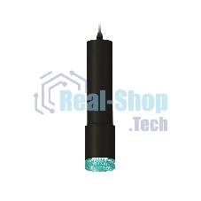 Светильник Ambrella Light XP7422004 SBK/BL черный песок/голубой MR16 GU5.3 (A2302, C6356, A2030, C7422, N7194)
