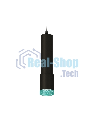 Светильник Ambrella Light XP7422004 SBK/BL черный песок/голубой MR16 GU5.3 (A2302, C6356, A2030, C7422, N7194)