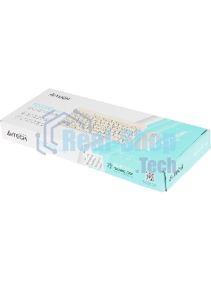 Комплект клавиатура+мышь A4Tech FStyler FG2200 Air2 беспроводной, USB, 1200 DPI, бежевый